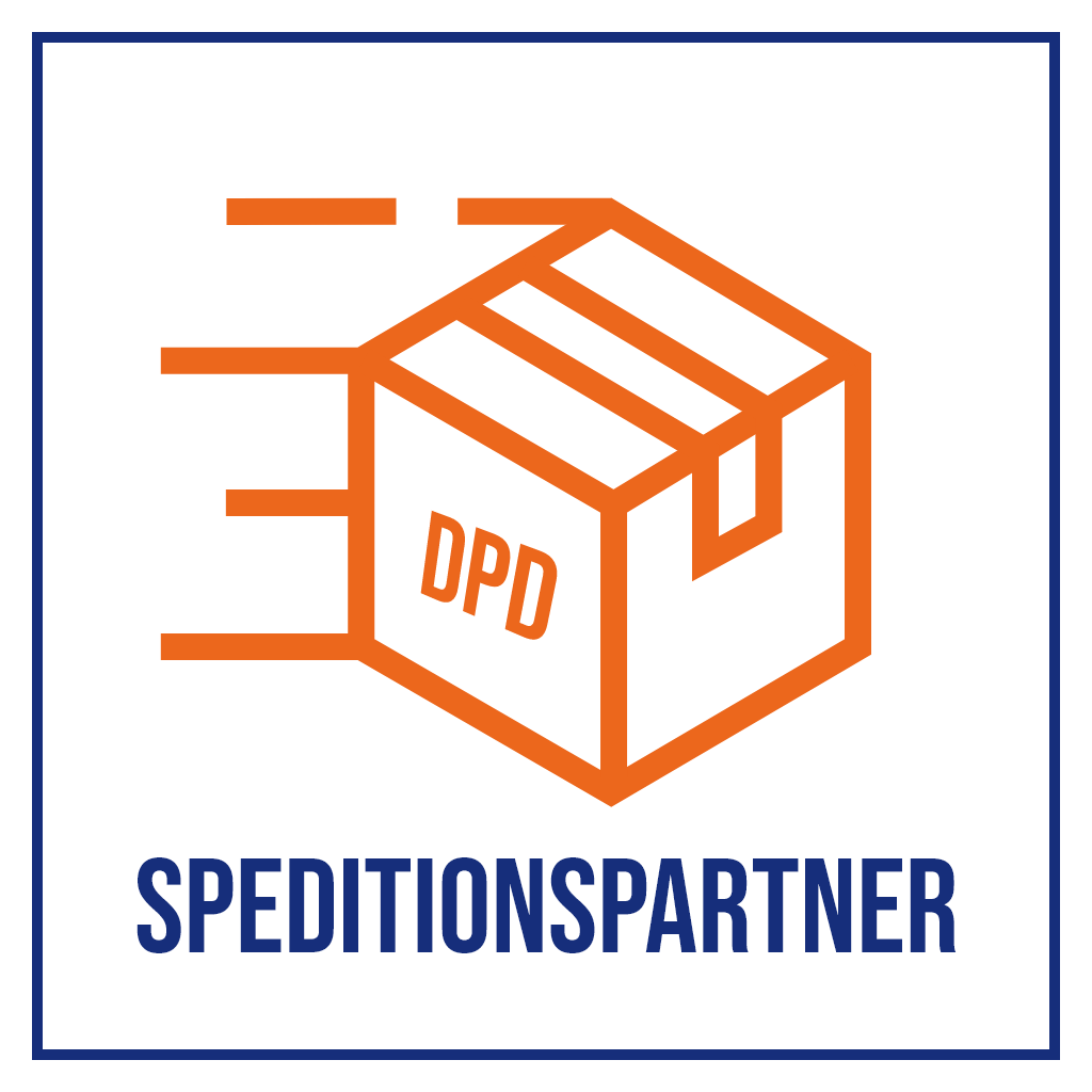 Paketlieferung via DPD & verschiedene Speditionspartner Paketlieferung via DPD & verschiedene Speditionspartner
